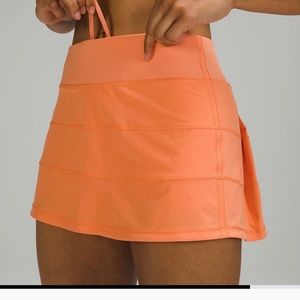 Lululemon Pace Rival skirt size 4 Golden Apricot